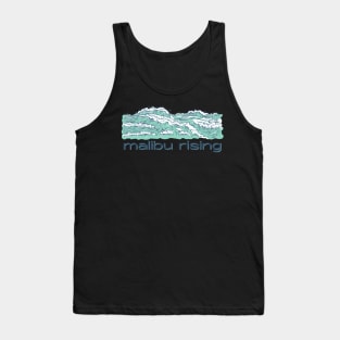 Malibu Rising Taylor Reid Book Novel Illustration Tank Top